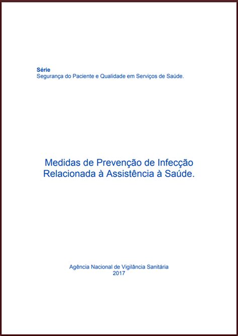 Prevenção De Infecção Na Assistência à Saúde 2017 Enfermagem Virtual