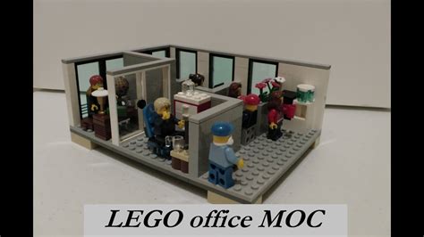 Lego Office Moc Youtube