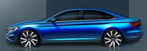 2019 Volkswagen Jetta Next Generation Design Sketches