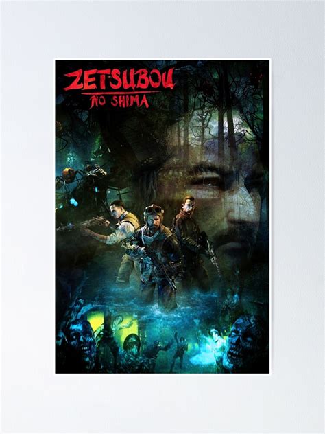 "Zetsubou No Shima" Poster for Sale by Gamerguy800 | Redbubble