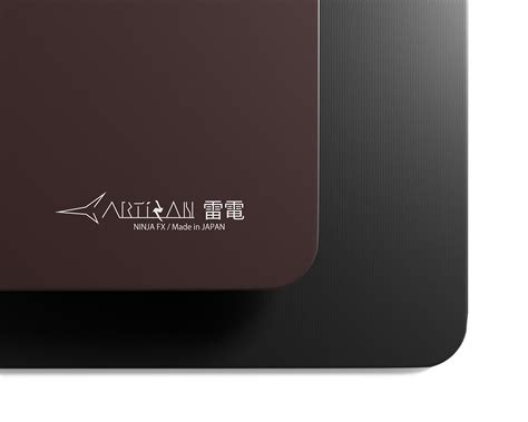 Artisan Mousepad - Classic Raiden - MID - XL - Coffeebrown - MaxGaming.com