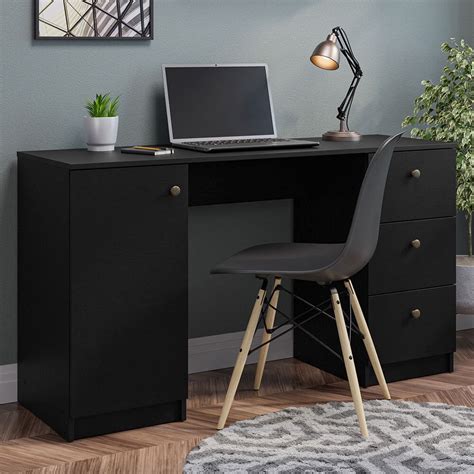 Free Shipping Madesa Executive Computer Writing Desk 53 Inch With 3