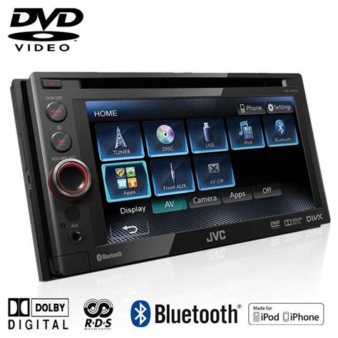 JVC KW AV61BTE Autoradio DVD 2 Din 6 1 Pouces USB Achat Vente