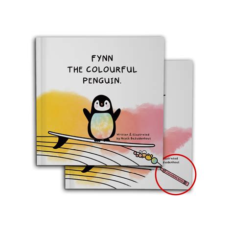 Burble - Fynn The Colourful Penguin (Nicole Bezuidenhout)