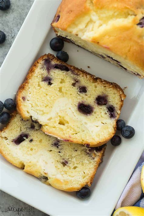 Cream Cheese Filled Blueberry Lemon Bread Video