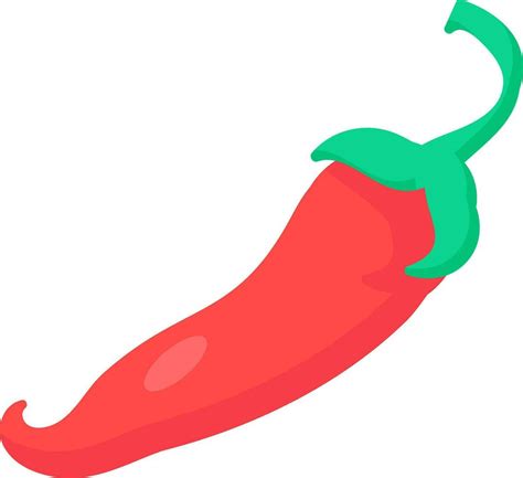 Flat Vegetable Hot Chili Pepper Icon 25884105 Vector Art At Vecteezy