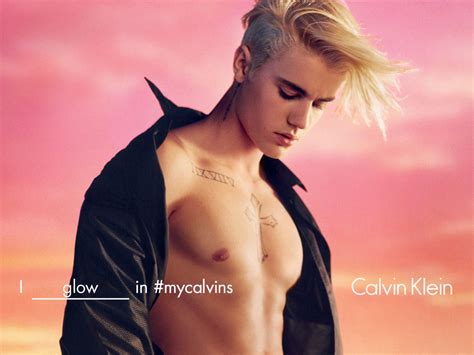 Calvin Klein Justin Bieber Photoshoot