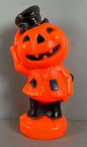 Vintage Empire Light Up Halloween Pumpkin Blow Mold Matthew Bullock