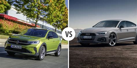 Volkswagen Taigo VS Audi A5 Sportback Autovergleich AUTOGOTT DE