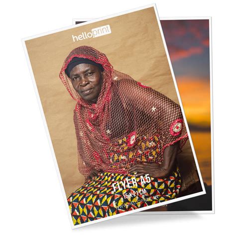 Impression flyers A5 350 gramme pas cher Dakar Sénégal