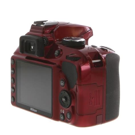 Nikon D3400 Dslr Camera Body Red {24 2mp} At Keh Camera