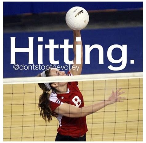 Outside Hitter Volleyball Quotes Inspirational. QuotesGram