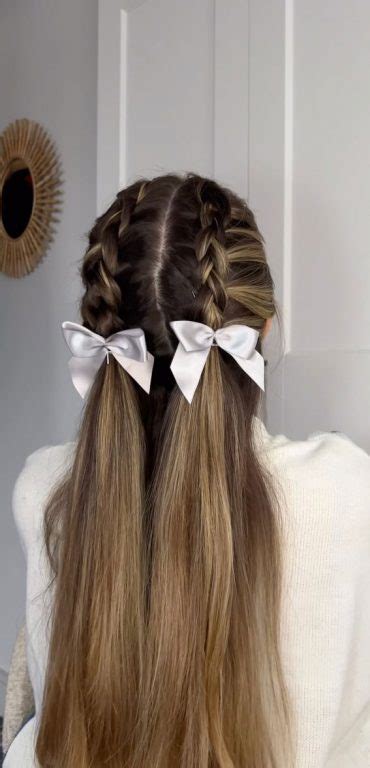 On Trend Bow Hairstyles For A Chic And Playful Look Double Dutch