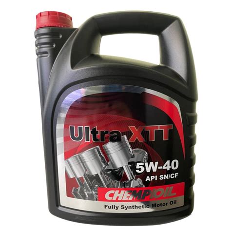 Масло моторное CHEMPIOIL 5W-40 Синтетическое - купить в интернет ...