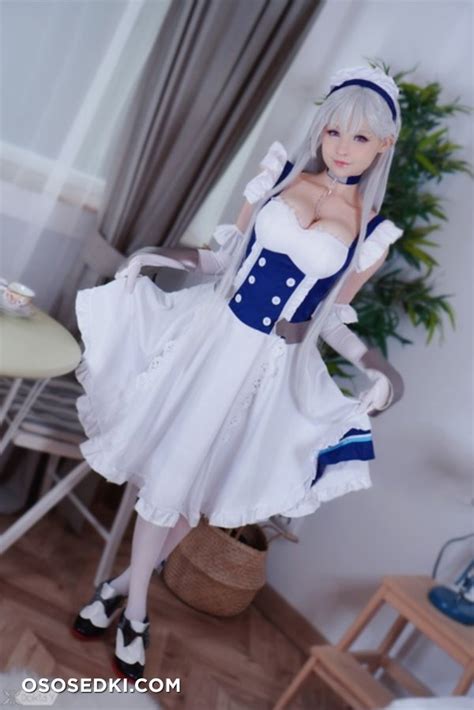 Hidori Rose Belfast Azur Lane Cosplay Desnudo Asi Tico Fotos