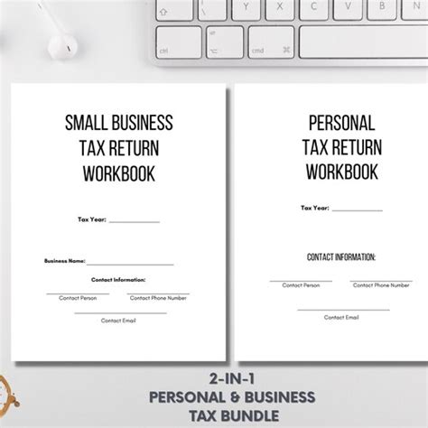 2022 Tax Return Binder Personal Small Business Tax Etsy