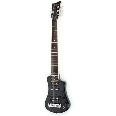 H Fner Shorty Deluxe Black Electric Guitar