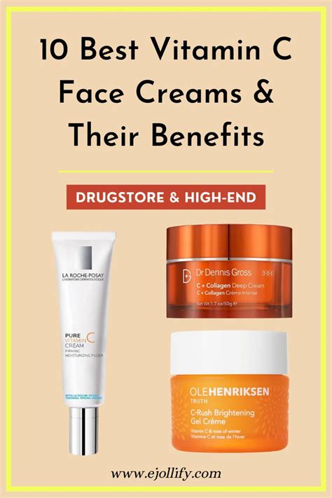 10 Best Vitamin C Face Cream • Vitamin C Cream For Face Benefits Best