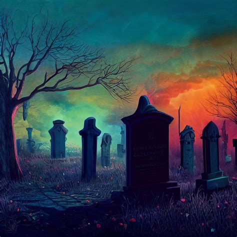 Spooky graveyard 3 by ErikafcArt on DeviantArt