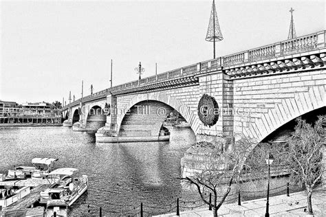 "London Bridge, Lake Havasu City, Arizona " by Christine Till @ CT-Graphics | Redbubble