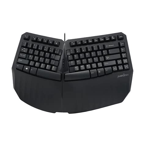 Perixx Periboard B Dv Wired Usb Ergonomic Compact Split Keyboard