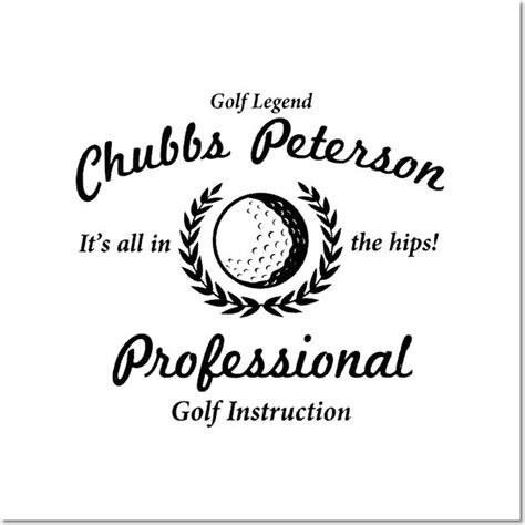 Happy Gilmore Chubbs Peterson Golf Instruction Wall And Art Print