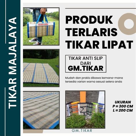 Jual Tikar Lipat Mendong Srikandi Tradisional Ukuran Jumbo X