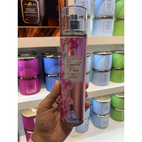 Jual BBW Fragrance Mist Sweet Pea Ml Original Counter Resmi BPOM Shopee Indonesia