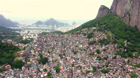 Aerial Footage of Favela Da Rocinha, the Biggest Slum in Latin America ...