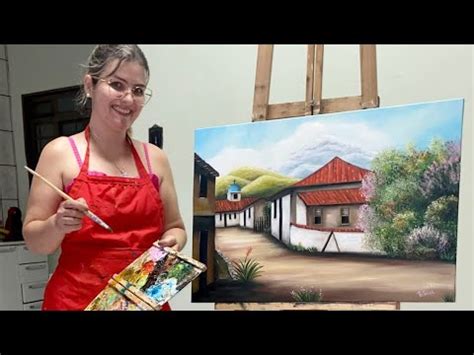 Pintando Uma Paisagem Confira Algumas Dicas Canvaspainting YouTube