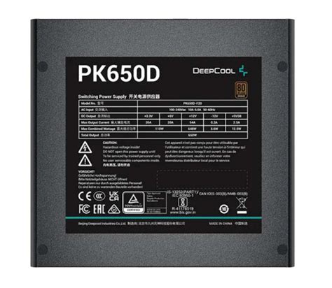 Nguồn Deepcool PK650D 650W