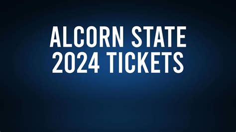 Alcorn State Football Game Tickets Schedule Results Where To