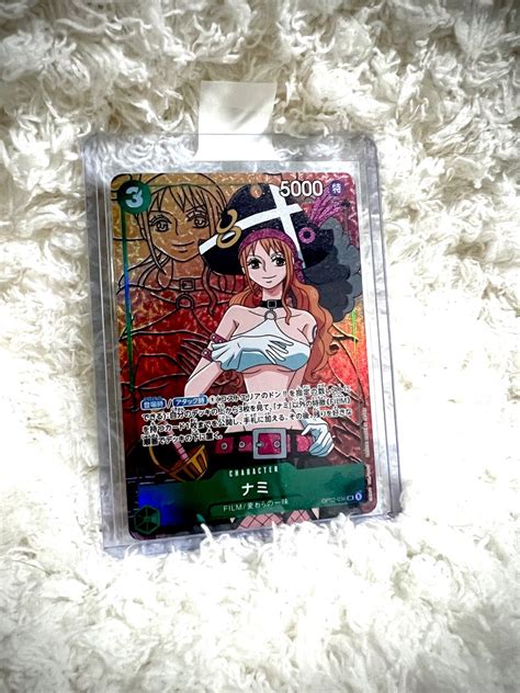 Nami Op Aa Parallel One Piece Trading Card Game Hobbies Toys Toys