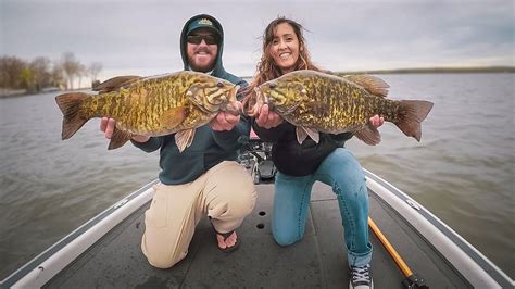 NEW PB Trophy Smallmouth Sturgeon Bay WI YouTube