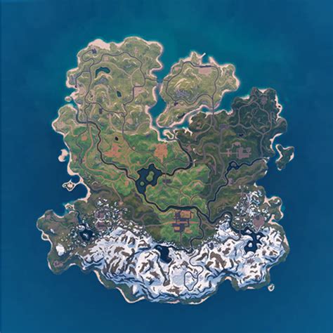 Leaked Map of Fortnite Chapter 5