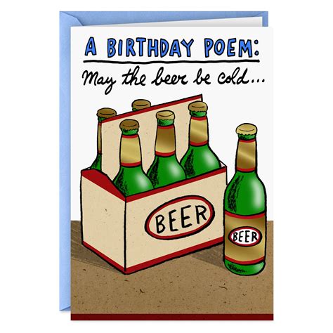 Hallmark Shoebox Funny Birthday Card (Cold Beers) - Walmart.com