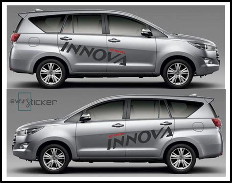 Toyota Innova Body Sticker 1 Pair 2pcs Lazada PH