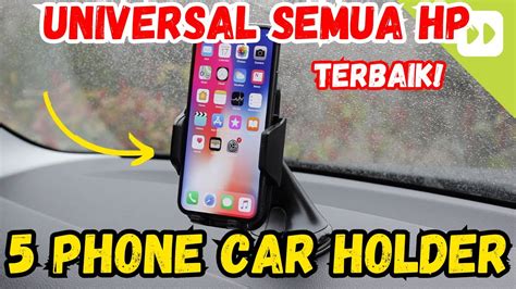 5 Rekomendasi Universal CAR HOLDER HP Mobil Terbaik YouTube