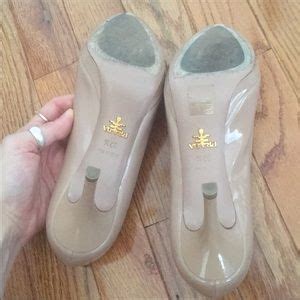 Prada Shoes Authentic Prada Peep Toe Heels Nude Poshmark