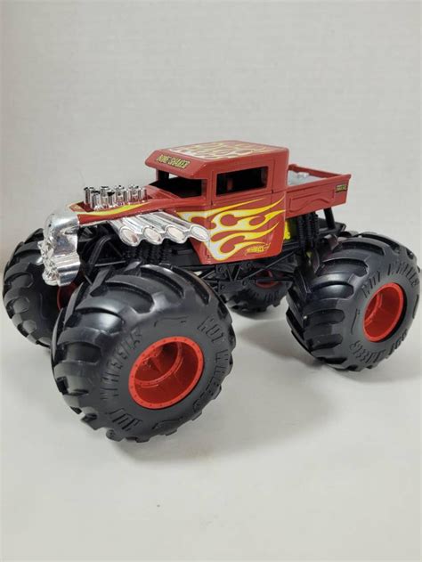 Retro Hot Wheels Monster Trucks Bone Shaker Vehicle Scale Etsy