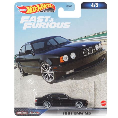 Машинка Hot wheels 1 64 Скорость и страсть 1991 BMW M5 Collector Edition Metal Diecast Model
