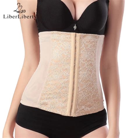 Waist Trainer Corsets No Trace Waist Lace Corset Belt Slimming Belly