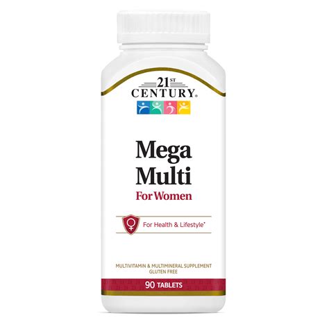 Mega Multi for Women - 90 Tablets | 21st Century HealthCare, Inc.