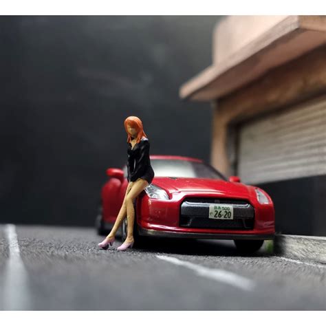 HOT WHEELS 人偶 女式 型立體模型模型壓鑄微型風火輪愛好日本 HJ Minigt Mini GT 蝦皮購物