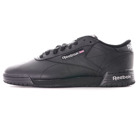 Reebok Exofit Lo Clean Sneakers | Black | USA Stockists