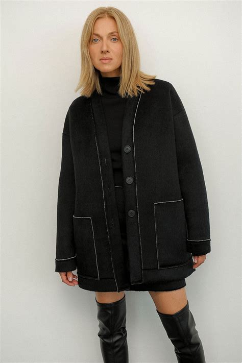 Купить женские кардиганы NUDE 0470 черный Описание фото цена