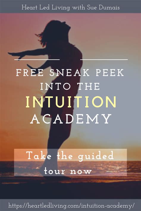 FREE video sneak peek into the Intuition Academy | Intuitive healing ...