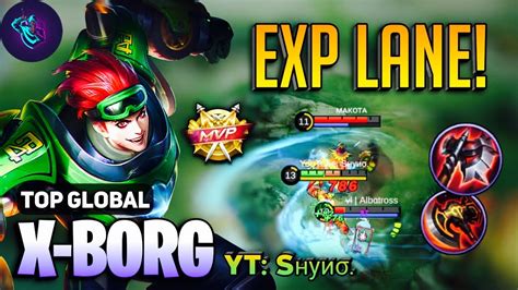 Mvp 11 Kills X Borg Best Build Offlane Build Top 1 Global X Borg