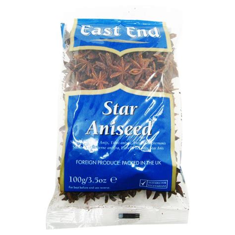 Звездочки бадьяна Ист Энд | East End Star anise 100g — купить по цене ...