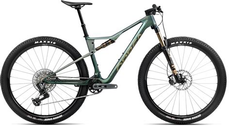 orbea oiz  axs  mountain bike fully carbon   green